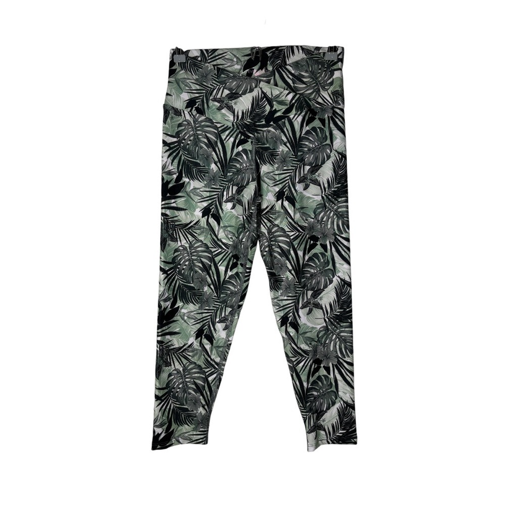 EVCR Evolution and Creation | Tropical Leaf Print Leggings |